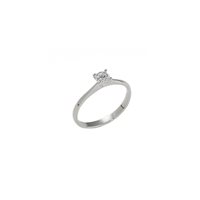 Anello Donna in Oro bianco Diamante 0.05 Ct 2011